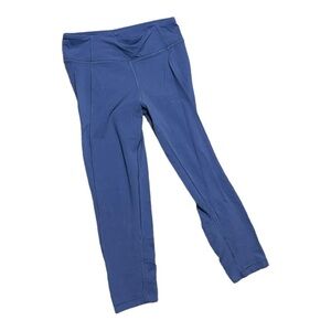 Athleta G!rl Blue Leggings Size XL 14